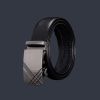  Quà tặng 20/10 cho đối tác nam, sếp nam, đồng nghiệp nam, người yêu nam ,bạn bè, anh trai hoặc người thân quà tặng Thắt lưng nam da bò thật khóa tự động hợp kim chống rỉ AGANA dây nịt nam cao cấp khóa lỗ kim da bò bền bỉ thời trang - Màu Đen - DNN022 