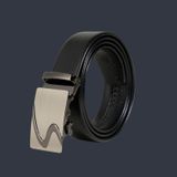  Quà tặng 20/10 cho đối tác nam, sếp nam, đồng nghiệp nam, người yêu nam ,bạn bè, anh trai hoặc người thân quà tặng Thắt lưng nam da bò thật khóa tự động hợp kim chống rỉ AGANA dây nịt nam cao cấp khóa lỗ kim da bò bền bỉ thời trang - Màu Đen - DNN023 