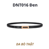  Thắt lưng nữ da bò thật AGANA dây nịt da thật đai váy da thật Hàn Quốc cao cấp phong cách hiện đại - DNT016 