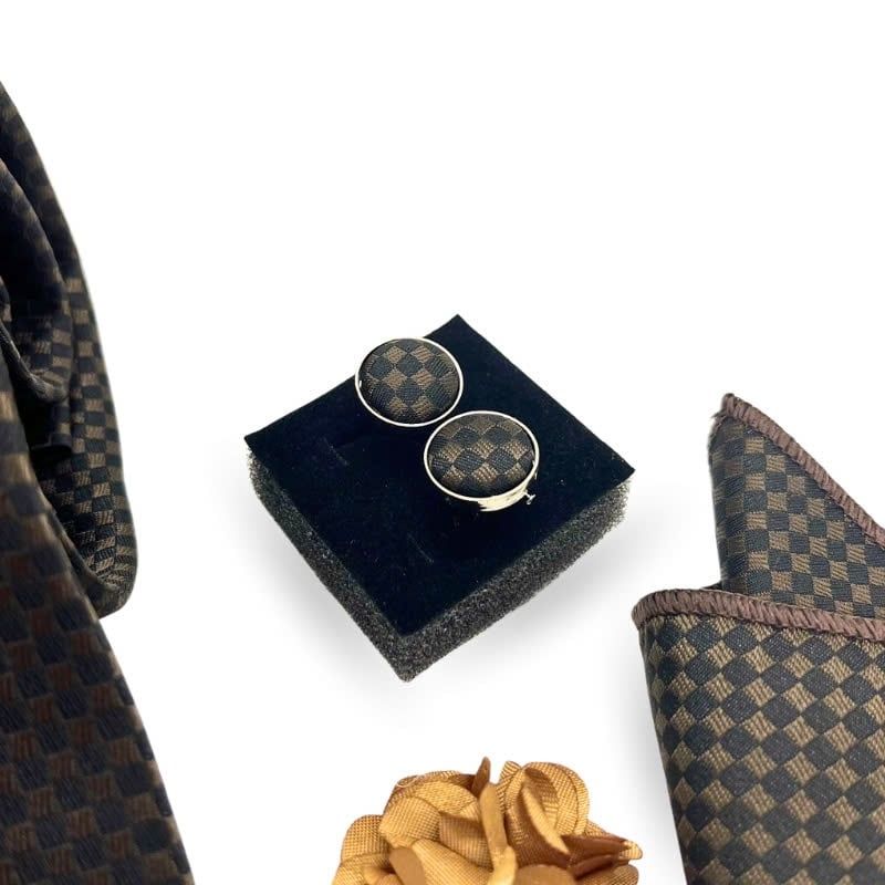  Quà tặng 20/10 cho đối tác nam, sếp nam, đồng nghiệp nam, người yêu nam ,bạn bè, anh trai hoặc người thân quà tặng Set cà vạt nam 4 món cao cấp làm quà tặng, caravat đẹp sang trọng - SCR003 