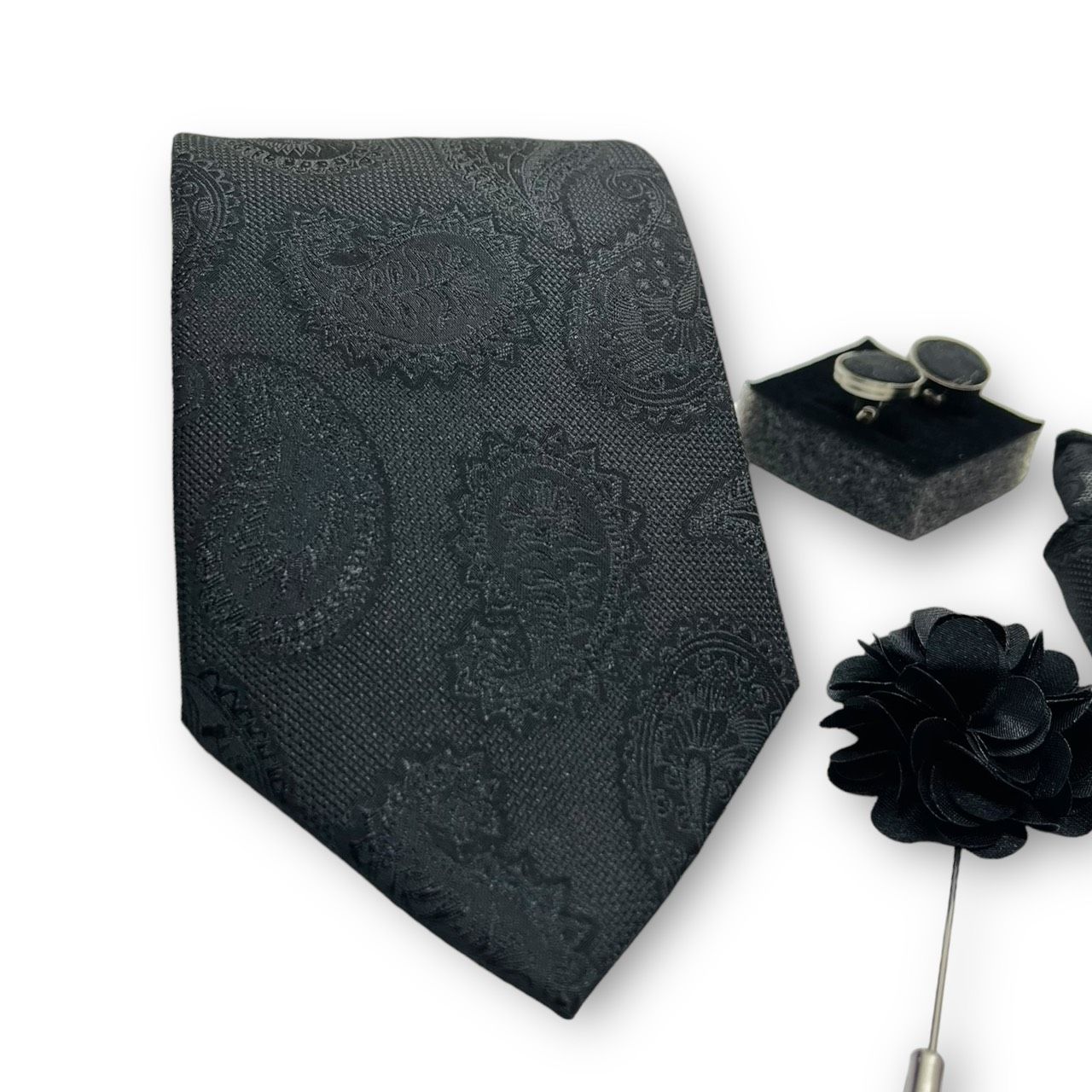  Quà tặng 20/11 cho đối tác nam, sếp nam, đồng nghiệp nam, người yêu nam ,bạn bè, anh trai hoặc người thân quà tặng Set cà vạt nam 4 món cao cấp làm quà tặng, caravat đẹp sang trọng - SCR019 