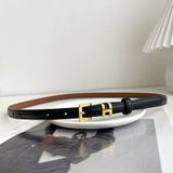  Thắt lưng nữ da bò thật AGANA dây nịt da thật đai váy da thật Hàn Quốc cao cấp phong cách hiện đại - DNT013 