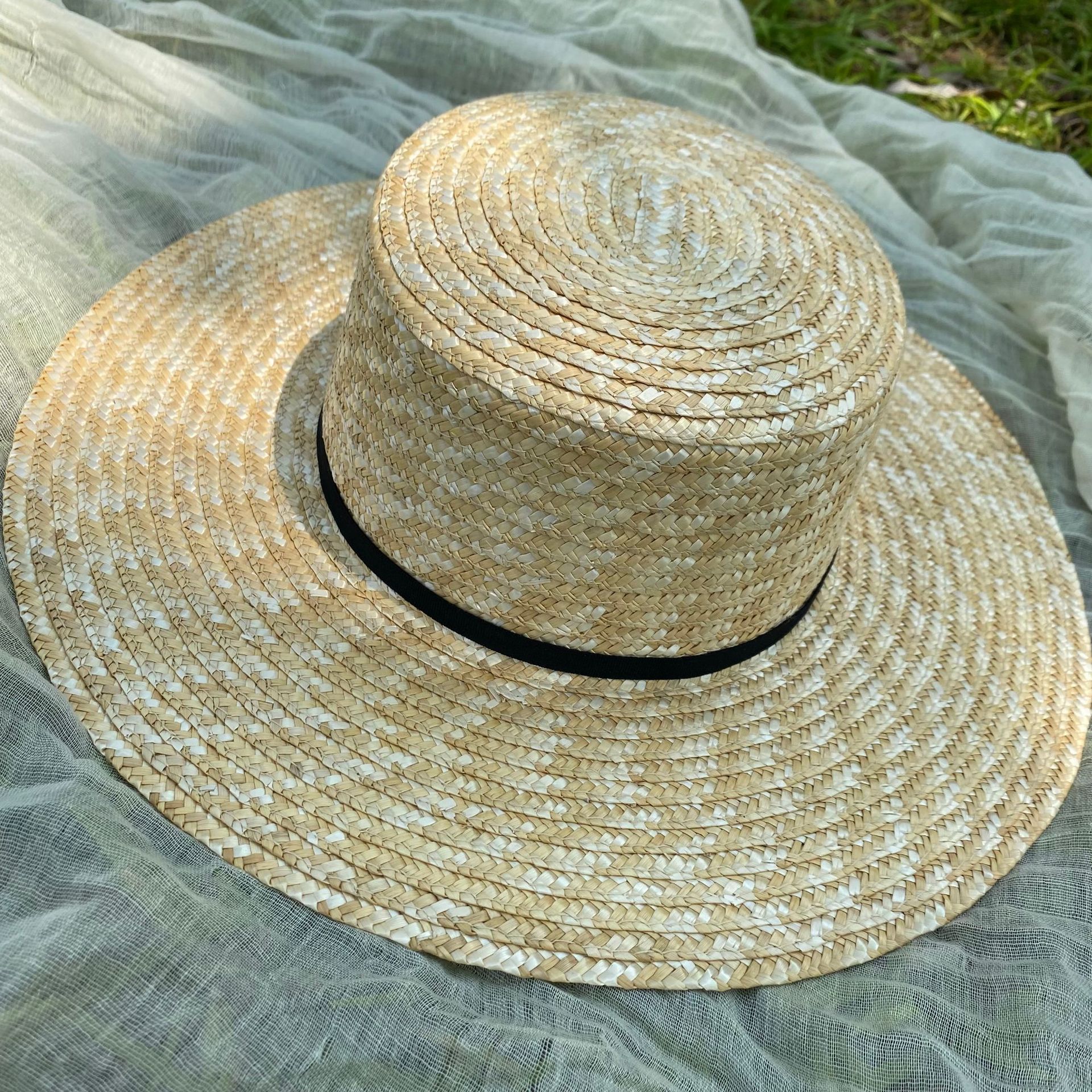  Quà tặng 20/11 cho sếp nữ, vợ, cô giáo, giáo viên nữ, mẹ và bạn gái, người yêu nữ quà tặng Mũ nón cói đi biển rộng vành tròn đẹp cho nữ AGANA - NC494 