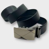  Quà tặng 20/11 cho đối tác nam, sếp nam, đồng nghiệp nam, người yêu nam ,bạn bè, anh trai hoặc người thân quà tặng Thắt lưng nam da bò thật khóa tự động hợp kim chống rỉ AGANA dây nịt nam cao cấp khóa lỗ kim da bò bền bỉ thời trang - Màu Đen - DNN021 
