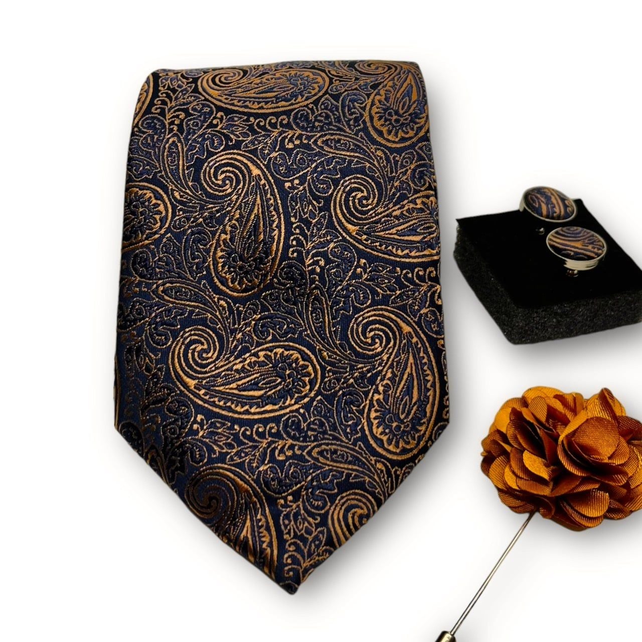  Quà tặng 20/10 cho đối tác nam, sếp nam, đồng nghiệp nam, người yêu nam ,bạn bè, anh trai hoặc người thân quà tặng Set cà vạt nam 4 món cao cấp làm quà tặng, caravat đẹp sang trọng - SCR022 