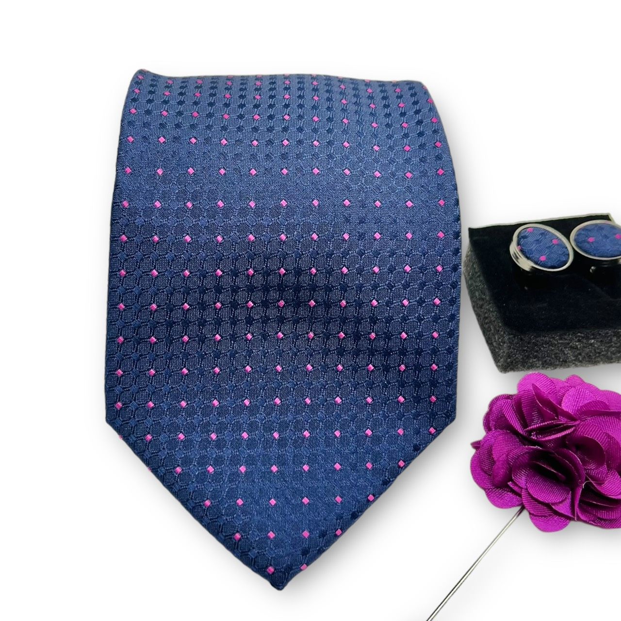  Quà tặng 20/10 cho đối tác nam, sếp nam, đồng nghiệp nam, người yêu nam ,bạn bè, anh trai hoặc người thân quà tặng Set cà vạt nam 4 món cao cấp làm quà tặng, caravat đẹp sang trọng - SCR017 
