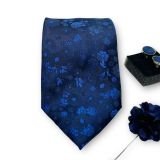  Set cà vạt nam 4 món cao cấp làm quà tặng, caravat đẹp sang trọng - SCR010 