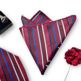  Quà tặng 20/10 cho đối tác nam, sếp nam, đồng nghiệp nam, người yêu nam ,bạn bè, anh trai hoặc người thân quà tặng Set cà vạt nam 4 món cao cấp làm quà tặng, caravat đẹp sang trọng - SCR025 