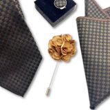  Quà tặng 20/10 cho đối tác nam, sếp nam, đồng nghiệp nam, người yêu nam ,bạn bè, anh trai hoặc người thân quà tặng Set cà vạt nam 4 món cao cấp làm quà tặng, caravat đẹp sang trọng - SCR003 