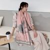  Khăn quàng choàng cổ len Cashmere cho nữ giữ ấm cao cấp phong cách Hàn Quốc đẹp sang trọng AGANA - KC468 