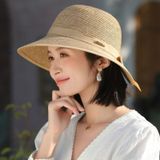  Quà tặng 20/11 cho sếp nữ, vợ, cô giáo, giáo viên nữ, mẹ và bạn gái, người yêu nữ quà tặng Mũ nón cói đi biển rộng vành tròn đẹp cho nữ AGANA - NC526 