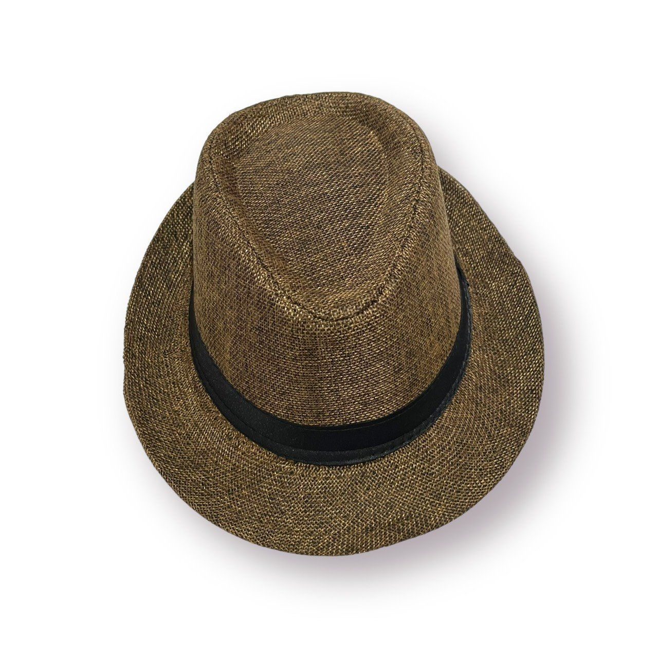  Quà tặng 20/11 cho đối tác nam, sếp nam, đồng nghiệp nam, người yêu nam ,bạn bè, anh trai hoặc người thân quà tặng Mũ nón phớt Fedora nam vành nhỏ cao cấp AGANA nón cao bồi phong cách cổ điển pha lẫn hiện đại - Màu Nâu Đậm  - MFDN004 