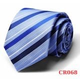  Cà vạt nam chống nhăn dễ thắt thời trang công sở lịch lãm caravat cao cấp làm quà tặng phù hợp mọi dịp AGANA - CR068 