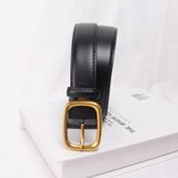  Thắt lưng nữ da bò thật AGANA dây nịt da thật đai váy da thật Hàn Quốc cao cấp phong cách hiện đại - DNT002 