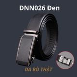  Quà tặng 20/11 cho đối tác nam, sếp nam, đồng nghiệp nam, người yêu nam ,bạn bè, anh trai hoặc người thân quà tặng Thắt lưng nam da bò thật khóa tự động hợp kim chống rỉ AGANA dây nịt nam cao cấp khóa lỗ kim da bò bền bỉ thời trang - Màu Đen - DNN026 