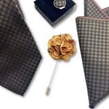  Quà tặng 20/11 cho đối tác nam, sếp nam, đồng nghiệp nam, người yêu nam ,bạn bè, anh trai hoặc người thân quà tặng Set cà vạt nam 4 món cao cấp làm quà tặng, caravat đẹp sang trọng - SCR003 