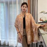  Khăn quàng choàng cổ len Cashmere giữ ấm cao cấp phong cách Hàn Quốc đẹp sang trọng - KC408 