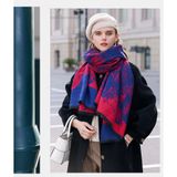  Khăn quàng choàng cổ len Cashmere giữ ấm cao cấp phong cách châu Âu Mỹ sang trọng AGANA - KC452 