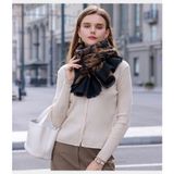  Khăn quàng choàng cổ len Cashmere giữ ấm cao cấp phong cách châu Âu Mỹ sang trọng AGANA - KC454 
