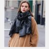Khăn quàng choàng cổ len Cashmere giữ ấm cao cấp phong cách châu Âu Mỹ sang trọng AGANA - KC455