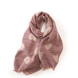  Khăn quàng choàng cổ len Cashmere giữ ấm cao cấp phong cách châu Âu Mỹ sang trọng AGANA - KC457 