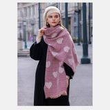  Khăn quàng choàng cổ len Cashmere giữ ấm cao cấp phong cách châu Âu Mỹ sang trọng AGANA - KC457 