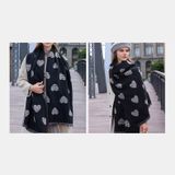  Khăn quàng choàng cổ len Cashmere giữ ấm cao cấp phong cách châu Âu Mỹ sang trọng AGANA - KC458 