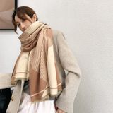  Khăn quàng choàng cổ len Cashmere cho nữ giữ ấm cao cấp phong cách Hàn Quốc đẹp sang trọng AGANA - KC464 