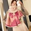 Khăn quàng choàng cổ len Cashmere cho nữ giữ ấm cao cấp phong cách Hàn Quốc đẹp sang trọng AGANA - KC476