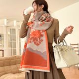 Khăn quàng choàng cổ len Cashmere cho nữ giữ ấm cao cấp phong cách Hàn Quốc đẹp sang trọng AGANA - KC477 