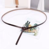  Thắt lưng nữ da bò thật AGANA dây nịt da thật đai váy da thật Hàn Quốc cao cấp phong cách hiện đại - DNT009 