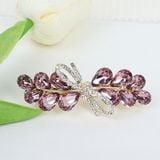  Kẹp (cặp) tóc cao cấp AGANA - Ghim kẹp tóc nữ đẹp đính đá hoa sang trọng phù hợp làm quà tặng mọi dịp - KDD117 