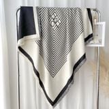  Khăn quàng choàng cổ vuông len Cashmere giữ ấm cao cấp phong cách Hàn Quốc đẹp sang trọng - KC400 
