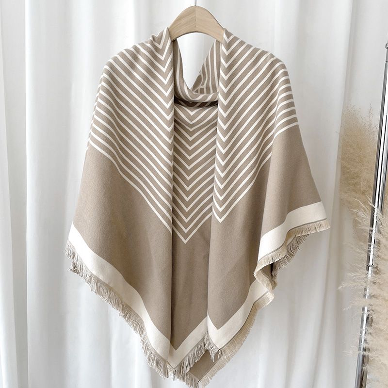  Khăn quàng choàng cổ vuông len Cashmere giữ ấm cao cấp phong cách Hàn Quốc đẹp sang trọng - KC403 