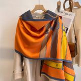  Khăn quàng choàng cổ len Cashmere giữ ấm cao cấp phong cách Hàn Quốc đẹp sang trọng - KC411 