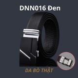  Quà tặng 20/10 cho đối tác nam, sếp nam, đồng nghiệp nam, người yêu nam ,bạn bè, anh trai hoặc người thân quà tặng Thắt lưng nam da bò thật khóa tự động hợp kim chống rỉ AGANA dây nịt nam cao cấp khóa lỗ kim da bò bền bỉ thời trang - Màu Đen - DNN016 