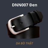  Quà tặng 20/10 cho đối tác nam, sếp nam, đồng nghiệp nam, người yêu nam ,bạn bè, anh trai hoặc người thân quà tặng Thắt lưng nam da bò thật khóa tự động hợp kim chống rỉ AGANA dây nịt nam cao cấp khóa lỗ kim da bò bền bỉ thời trang - Màu Đen - DNN007 