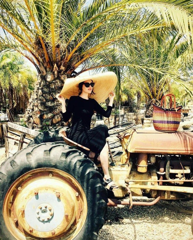  Mũ nón cói đi biển rộng vành tròn đẹp cho nữ vành siêu to Le Chapeau Bomba (jacquemus Brand) màu nâu - NC454 