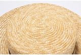  Mũ Cói Âu Mỹ Vintage Sợi Tự Nhiên Cao Cấp Nơ Đen - Mũ Nón Đi Biển - Mã NC448 