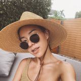  Mũ nón cói đi biển rộng vành tròn đẹp cho nữ AGANA - NC493 