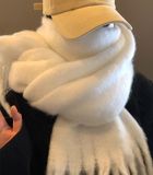  Khăn quàng choàng cổ len Cashmere cao cấp AGANA giữ ấm màu trơn pastel phong cách Hàn Quốc đẹp sang trọng KCL004 