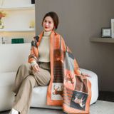  Khăn quàng choàng cổ len Cashmere cho nữ giữ ấm cao cấp phong cách Hàn Quốc đẹp sang trọng AGANA - KC463 