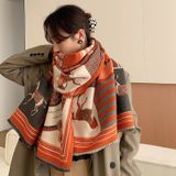  Khăn quàng choàng cổ len Cashmere cho nữ giữ ấm cao cấp phong cách Hàn Quốc đẹp sang trọng AGANA - KC463 