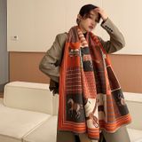  Khăn quàng choàng cổ len Cashmere cho nữ giữ ấm cao cấp phong cách Hàn Quốc đẹp sang trọng AGANA - KC463 