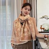 Khăn quàng choàng cổ len Cashmere giữ ấm cao cấp phong cách Hàn Quốc đẹp sang trọng - KC408 