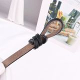  Thắt lưng nữ da bò thật AGANA dây nịt da thật đai váy da thật Hàn Quốc cao cấp phong cách hiện đại - DNT009 