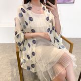  Quà tặng 20/10 cho sếp nữ, vợ, cô giáo, giáo viên nữ, mẹ và bạn gái, người yêu nữ quà tặng Khăn quàngchoàng cổ lụa cao cấp cho nữ văn phòng sở đẹp màu trắng AGANA - KS174 