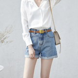  Thắt lưng nữ da bò thật AGANA dây nịt da thật đai váy da thật Hàn Quốc cao cấp phong cách hiện đại - DNT015 