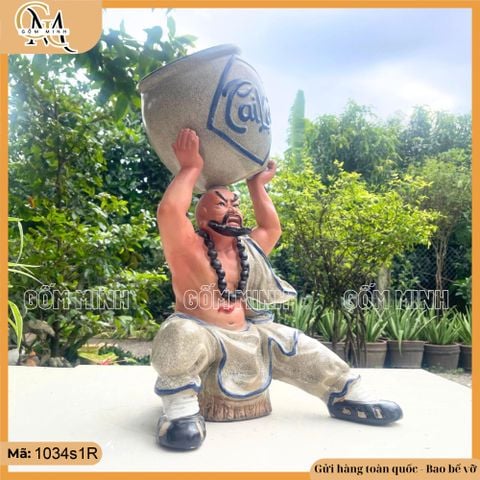 Chậu tương Lỗ Trí Thâm dâng vò lớn nhiều kích thước, chậu bonsai Lỗ Trí Thâm, chậu trồng cây bonsai