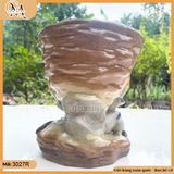 Chậu tượng chú tiểu cõng chậu Tài Lộc, chậu bonsai, chậu trồng cây trang trí nhà cửa
